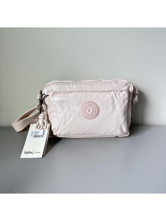 Kipling Handbags - Kipling Abanu Medium Crossbody Bag Pearl Pink NWT